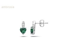 Ohrringe Ambrosia Dame DEA DI LUCE in Weißgold Zircone AOZ535
